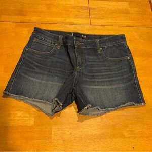 Kut from the Kloth Dark Blue Denim Jean Shorts